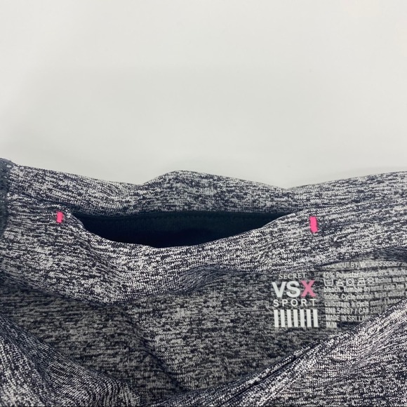 Victoria’s Secret Sport leggings size XS Gray Space dye workout fitness mid rise - Picture 6 of 11
